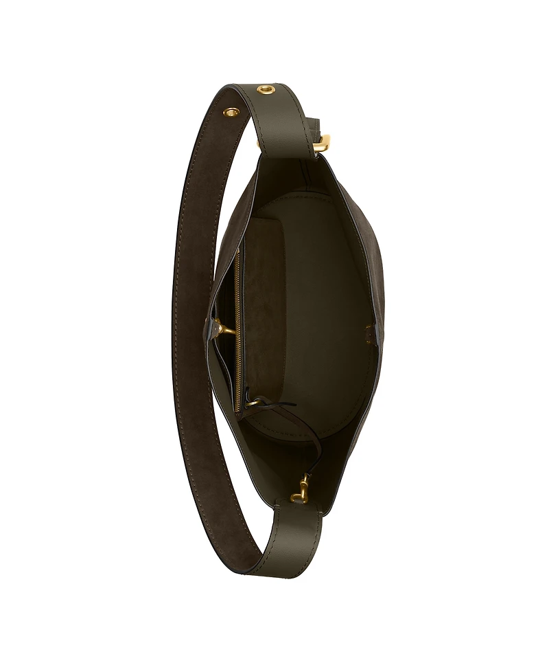 Coach Bleecker Medium Suede Bucket Bag