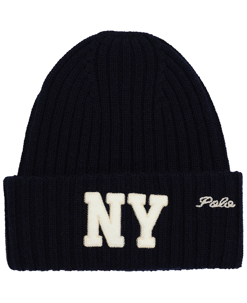 Polo Ralph Lauren Men's Ny Rib-Knit Beanie