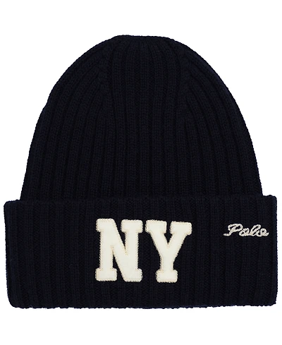Polo Ralph Lauren Men's Ny Rib-Knit Beanie