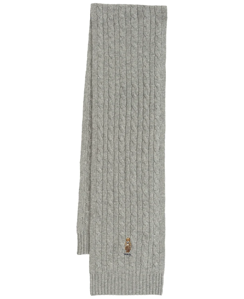 Polo Ralph Lauren Men's Charles Bear Cable Scarf