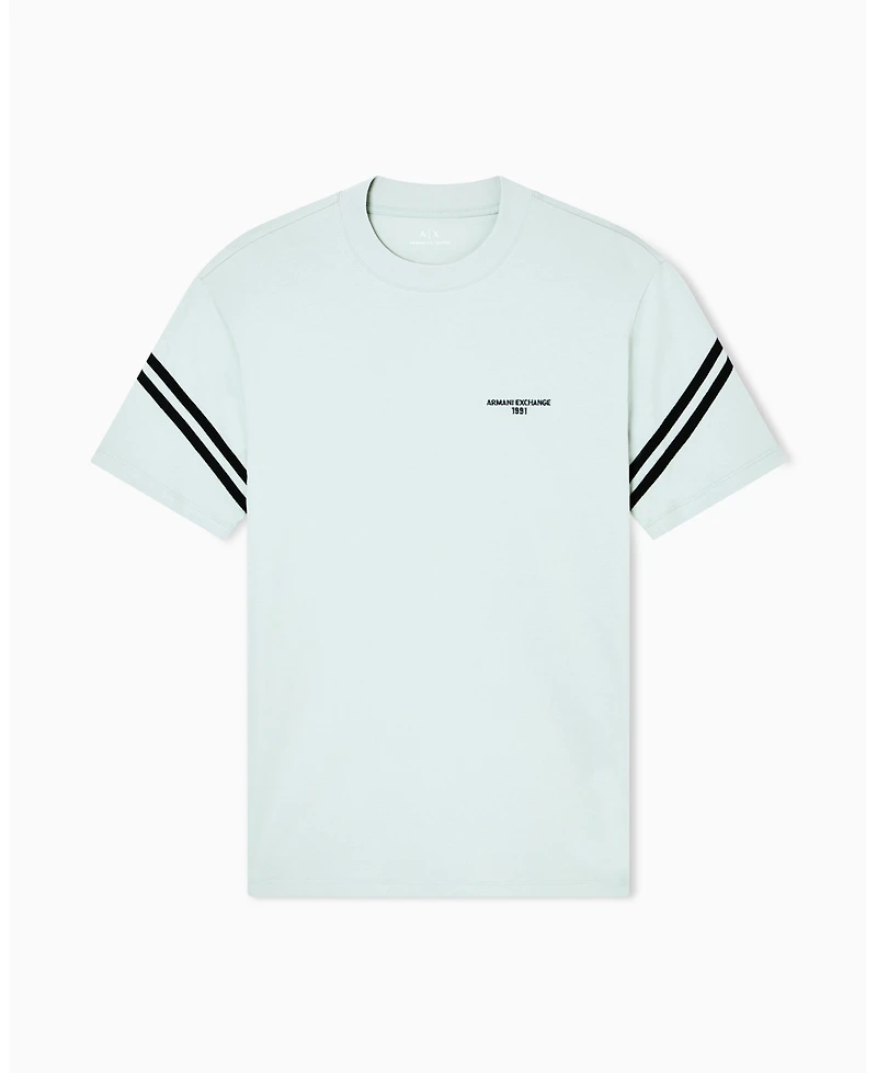 A|X Armani Exchange Men's Arm Band Wording T-Shirt