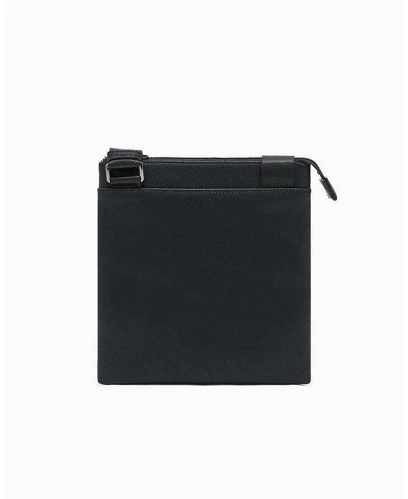 A|X Armani Exchange Men's Faux-Leather Crossbody Bag