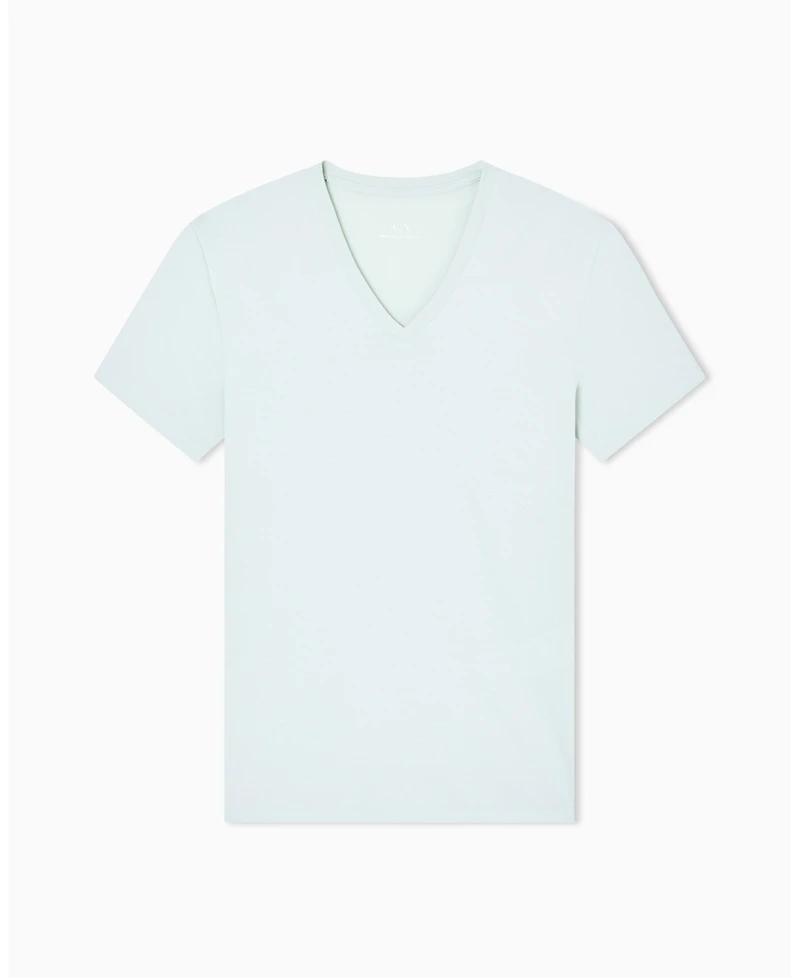 A|X Armani Exchange Men's Pima V-Neck T-Shirt