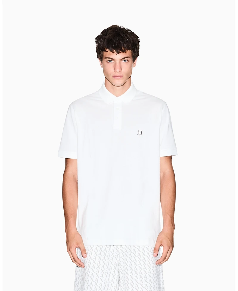 A|X Armani Exchange Men's Icon Polo Shirt