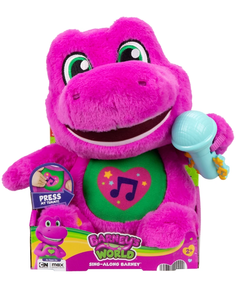 Barney's World Sing Along Barney Plush Toy