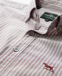Rodd & Gunn Men's Oxford Stripe 4 Long Sleeve Shirt
