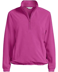 Lands' End Women's Anyweather RainDefense Fleece Quarter Zip Pullover