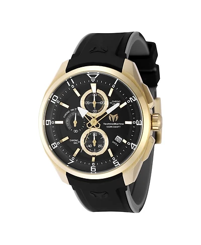 Technomarine Men's Tm- Ocean Quartz Black Dial Watch