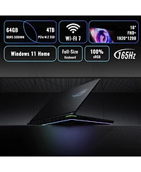 Asus Rog Strix 16" Gaming Traditional Laptop Intel Core i7 14650HX 16GB Ram Nvidia GeForce Rtx 5060 1TB Ssd Storage Windows 11 Home Fhd+ 165Hz