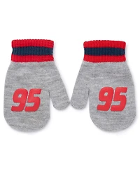 Cars Toddler Boys 2-Piece Cars Beanie and Mitten Set