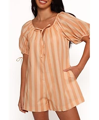 Petal and Pup Women's Carina Striped Romper