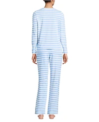 Lands' End Women's Knit 2 Piece Pajama Set