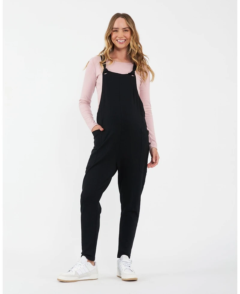 Ripe Maternity Perrie Black Playsuit