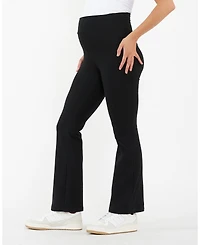 Ripe Maternity Organic Jersey Flare Pant Black - Comfortable and Stylish Wear