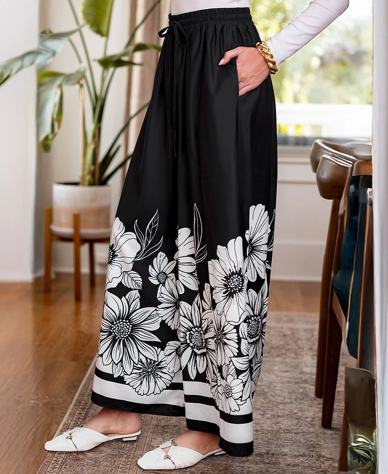 Cupshe Women's Little Joy Floral Pants