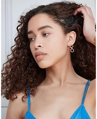 Ottoman Hands Tesoro Chain Drop Earrings