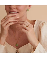 Ottoman Hands Beaded Pendant Necklace