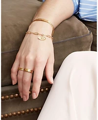 Ottoman Hands Dela Textured Band Ring