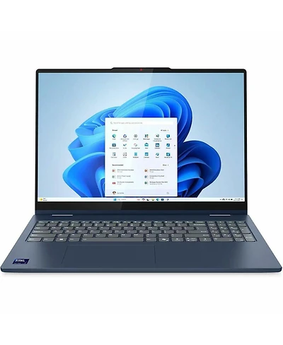 Lenovo IdeaPad 5 16IAL10 16" Wuxga 2-in-1 Touchscreen Laptop, Intel Core Ultra 7 255U 2.0GHz, 16GB Ram, 512GB Ssd, Windows 11 Home, Cosmic Blue