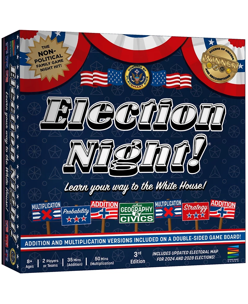 Semper Smart Games Election Night Board Game