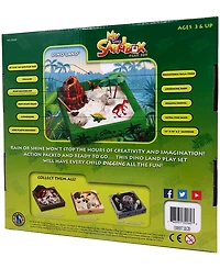 Be Good Company My Little Sandbox Dino Land Tabletop Play Set