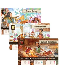 Lucky Duck Games Flamecraft Dragon Placement Game