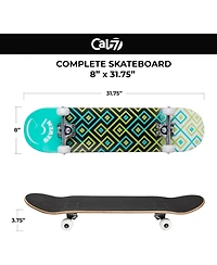 Cal 7 Complete 8 Inches Inch Skateboard - Panel