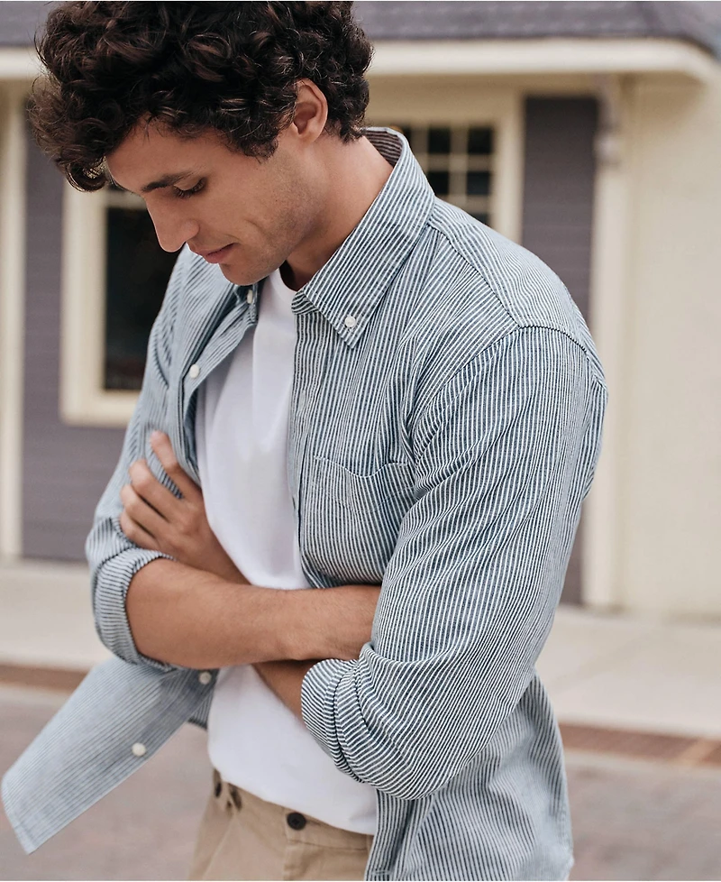 Lands' End Men's Big & Tall Short Sleeve Supima Tee