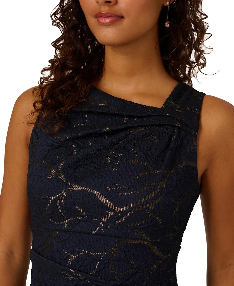 Adrianna Papell Women's Sleeveless Column Gown