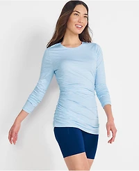 Lands' End Women's Power Performance Long Sleeve Fitted Tee
