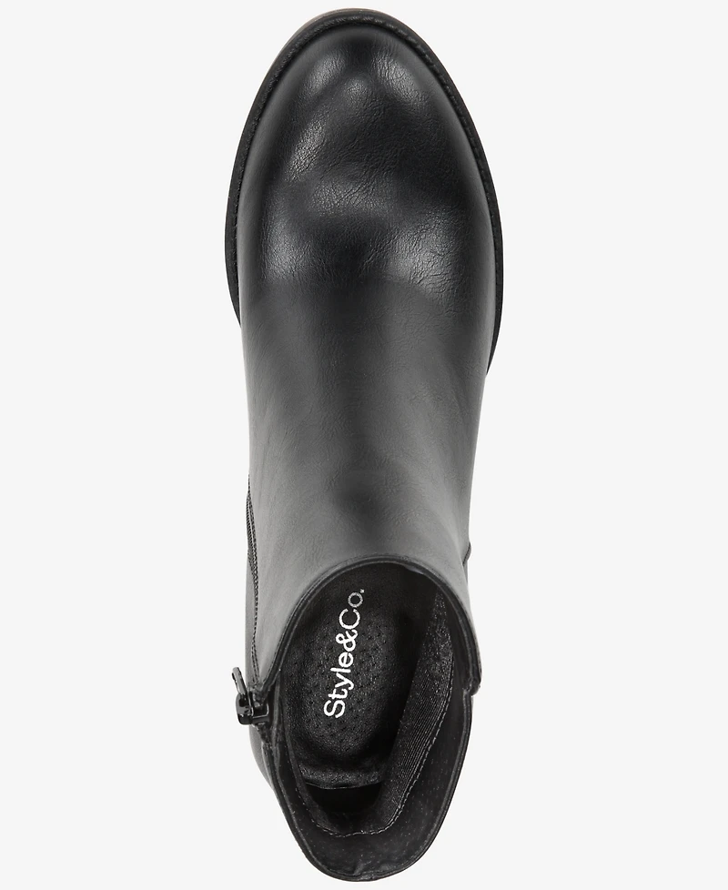 Style & Co Women's Harlemm Belt Booties, Macy's Exclusive
