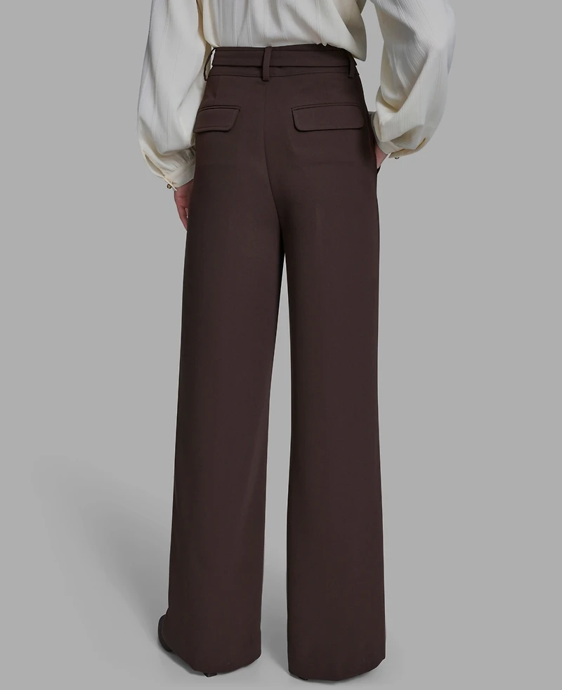 Bcbg Women's Wide Leg Crop Pants