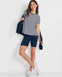 Lands' End Women's Power Performance Short Sleeve Crewneck Tee