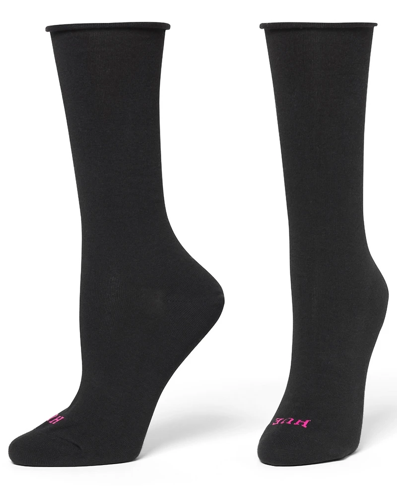 Hue Women's Roll Top Socks 3-Pk U6487MP