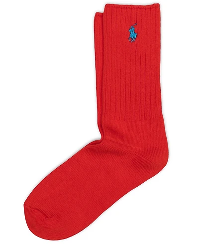 Polo Ralph Lauren Women's Classic Ribbed Crew Socks 79104