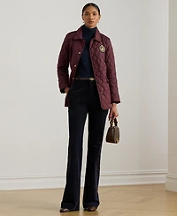 Lauren Ralph Women's Quilted Crest Jacket