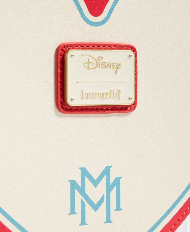 Loungefly Disney | Macy's Mickey Mouse & Minnie Mouse Heart Shaped Crossbody Handbag, Created for Macy's