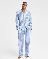 Disney Macys Womens Minnie Mouse Satin Pajamas Sleep Set Mens Mickey Mouse Satin Pajamas Sleep Set Macys Exclusive