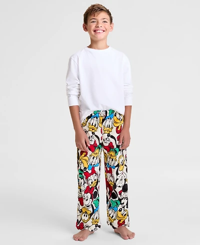 Disney | Macy's Kids Mickey & Friends Plush Pajama Pants, Exclusive