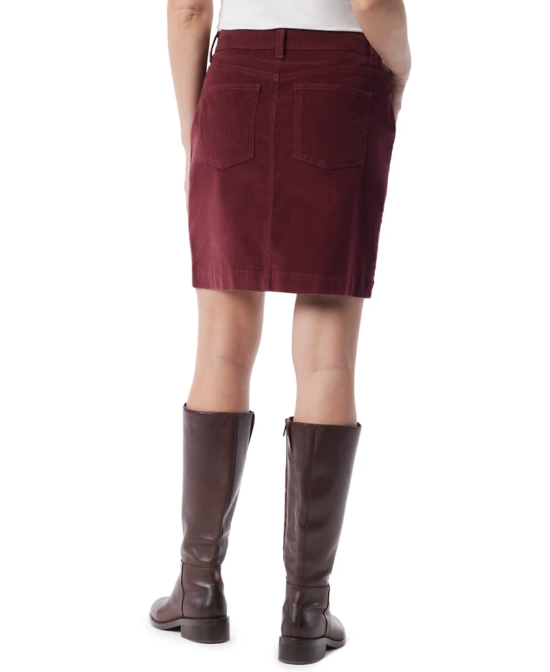 Gloria Vanderbilt Women's Cord Mini Skirt