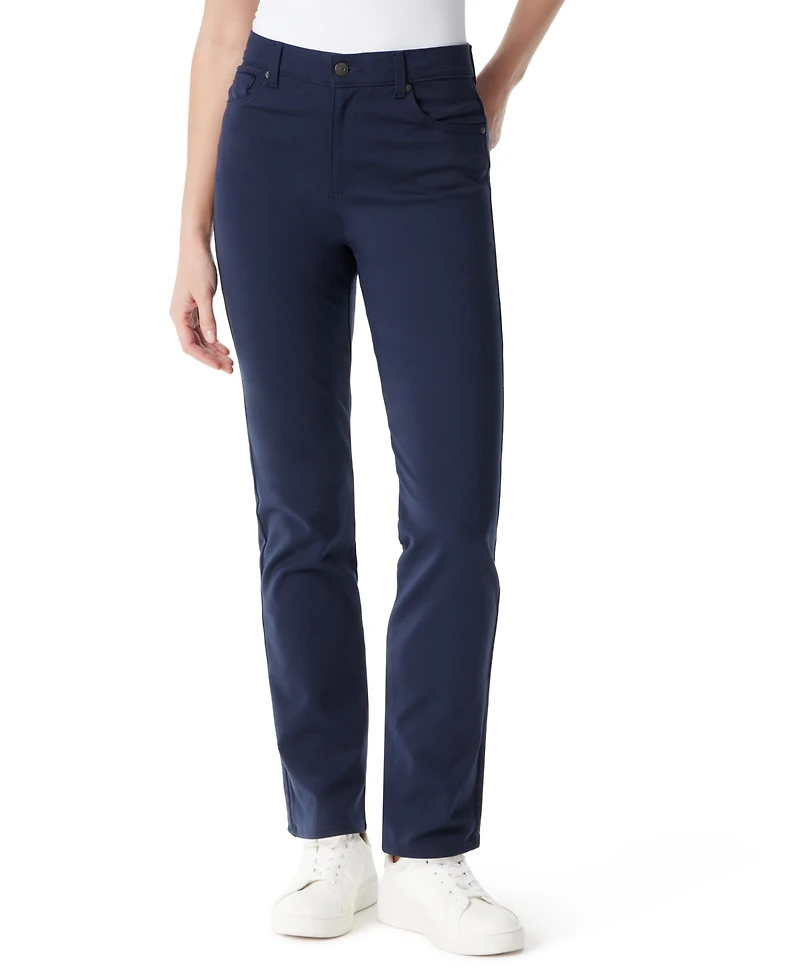 Gloria Vanderbilt Women's Ponte Straight Pants