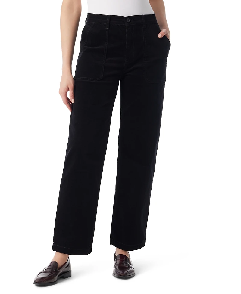 Gloria Vanderbilt Women's Cord Utility Straight Pants