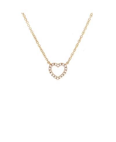 Pre-Owned Tiffany & Co. Metro Open Heart Pendant Necklace