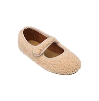 Elephantito Child Girls Shearling Mary Jane