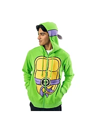 Teenage Mutant Ninja Turtles Donatello Long Sleeve Men's Green Cosplay Hoodie