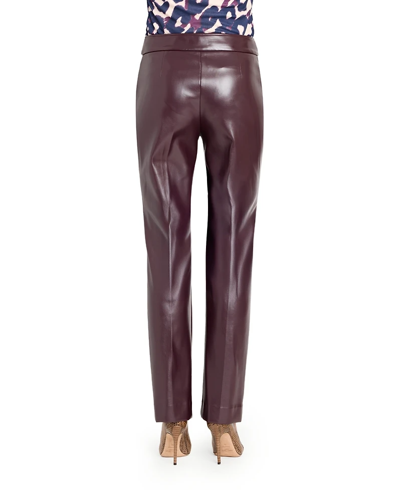 Tahari Asl Women's Mid Rise Full Length Pants