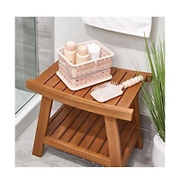 iDesign Small Stackable Shower Caddy Basket, Set of 3, Pink, Made in Usa