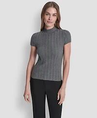 Dkny Women's Mock Neck Sweater