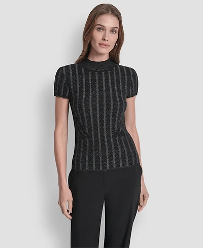 Dkny Women's Mock Neck Sweater