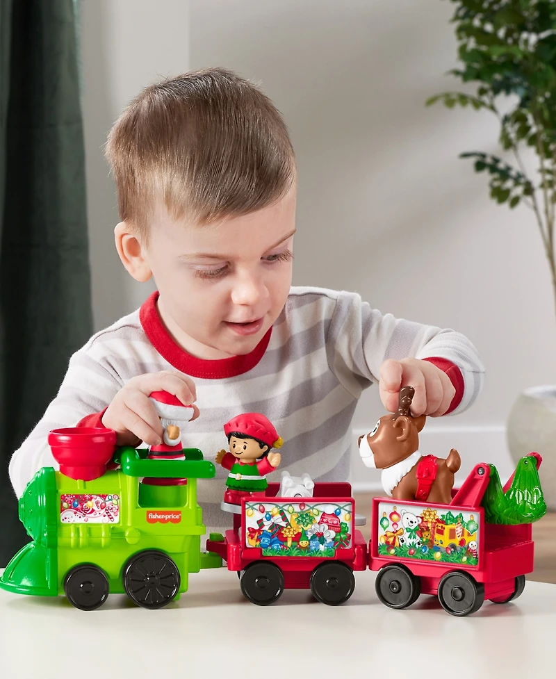 Little People Musical Christmas Train Toy